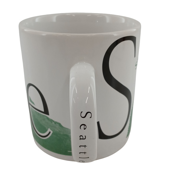 Starbucks City Mug Seattle 1994 Collector Series VTG Coffee Cup Thailand Rare - Picture 4 of 8